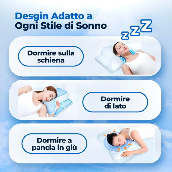 Cuscino Cervicale Ortopedico - Somnus™